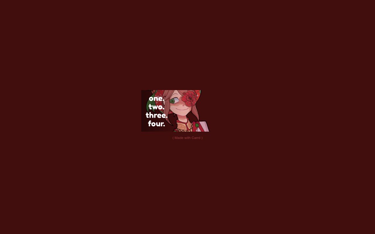 Carrd profile picture for @rosebuds
